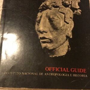 Official Guide Book with Ancient Sculpture Cover